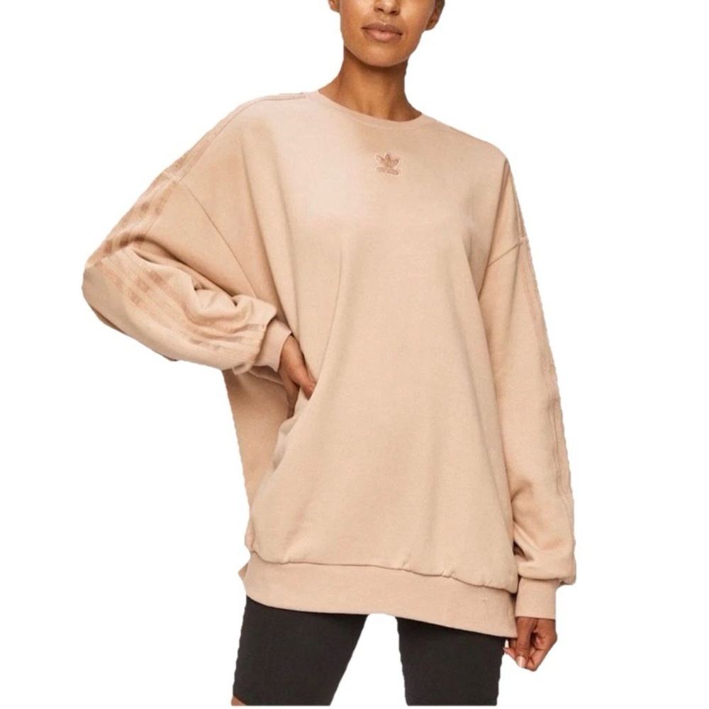 Adidas Oversized Crew Sweatshirt Size M